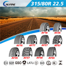 Aufine All Steel Tyre for Truck R17.5 and R19.5